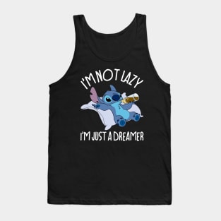 I'm Not Lazy Stitch Tank Top